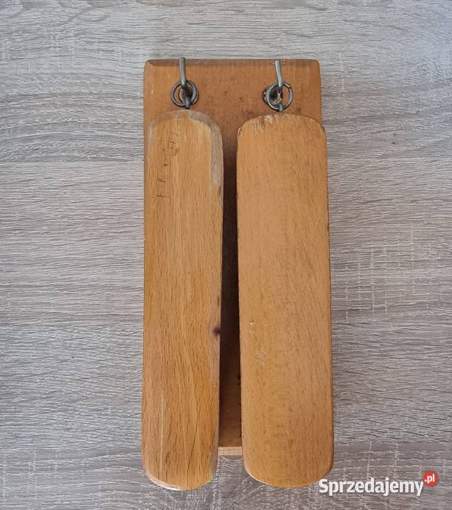 Stare Szczotki do Ubrań Wieszak Uchwyt PRL Lata śląskie Sosnowiec