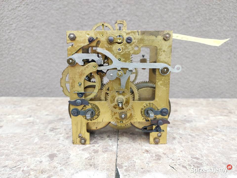 804 Mechanizm starego zegara ściennego GB P42 pomorskie Tczew sprzedam