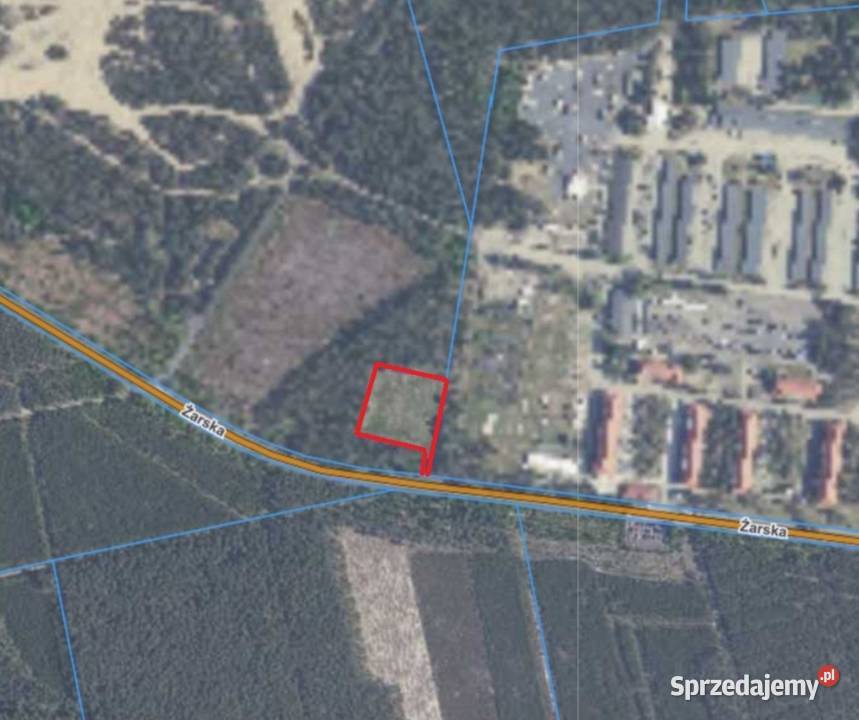 Duża działka 5732 m² Żagań, ul. Żarska