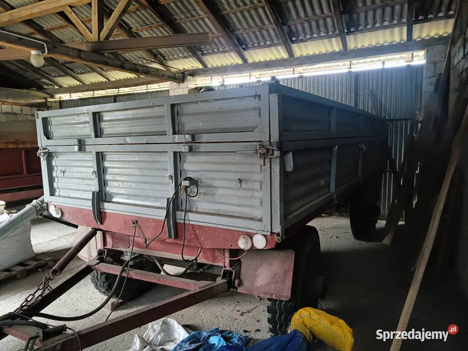 Przyczepa D50 zarejestrowana Tarłów