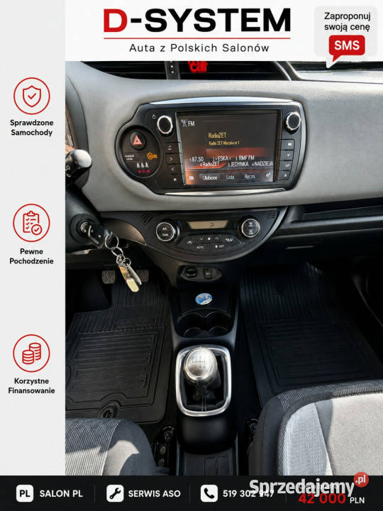 Toyota Yaris 2015 Salon Polska 39 GWARANCJA Białystok