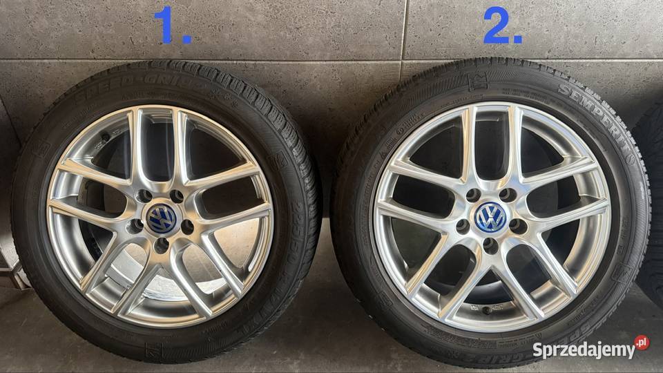 17 VW Troc Passat felgi koła komplet 5x112 ET45 Lubasz