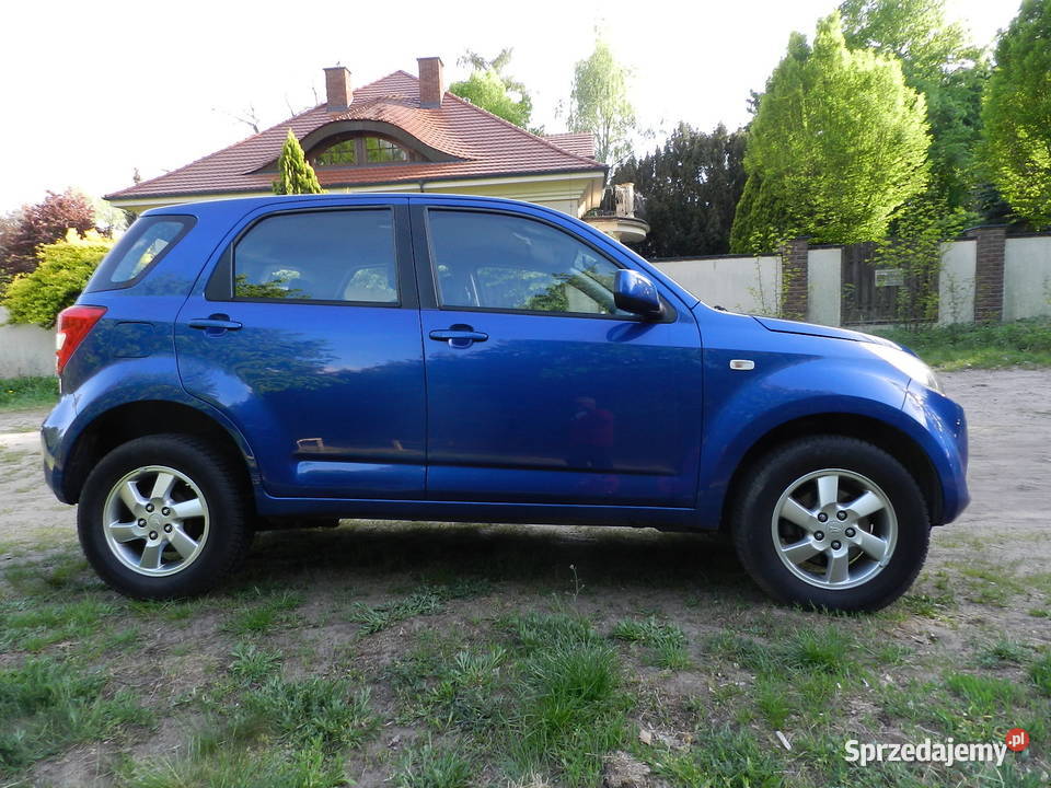 Daihatsu Terios II AUTOMAT 4x4 bez rdzy Śliczna niebieski Puszczykowo sprzedam