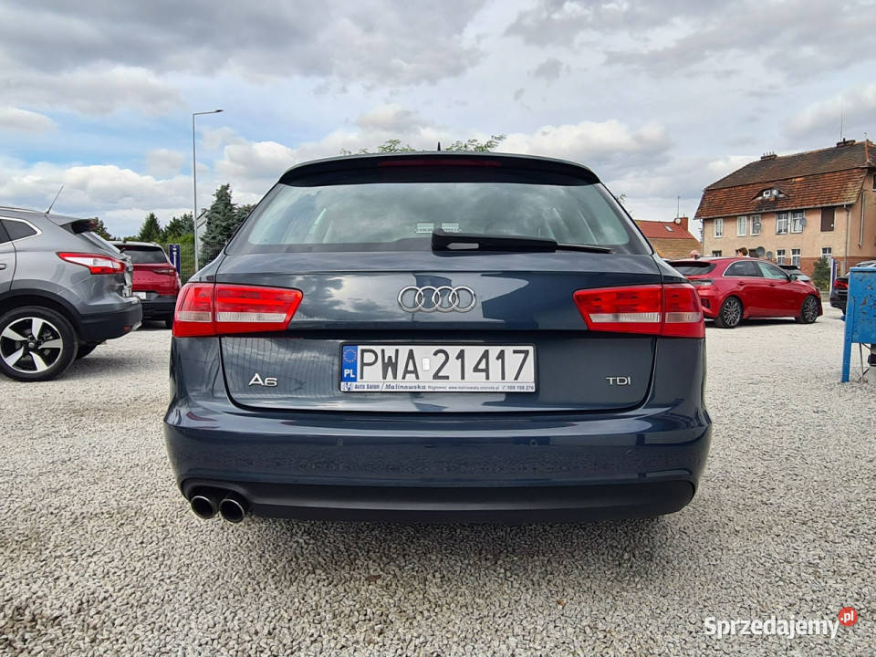 Audi A6 Avant Navi 2xPDC Xenon Led Skóra Grzane Rok produkcji 2013 wielkopolskie Wągrowiec