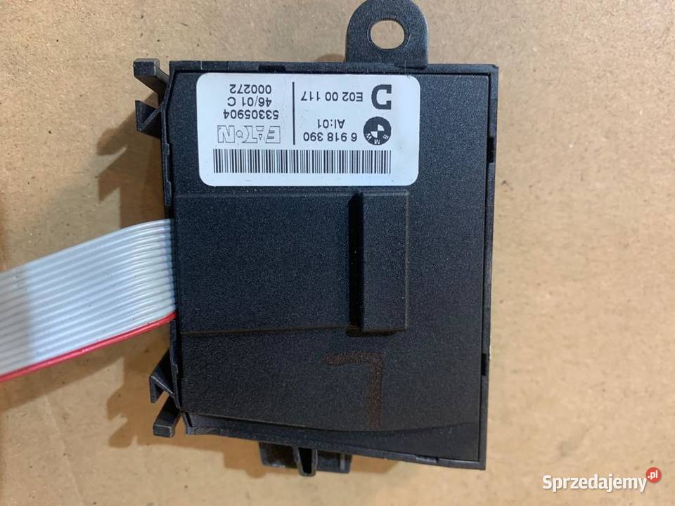 Panel grzania fotela lewy bmw 7 e65 e66 Europa Szczecin
