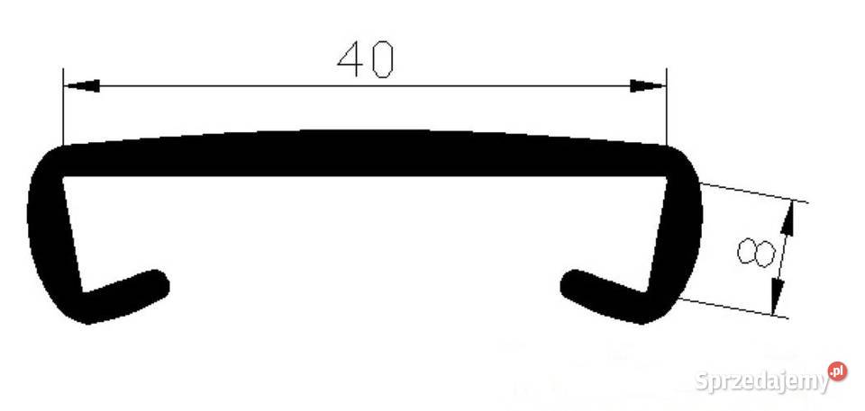 Listwa Poręczowa PVC 40 x 8 mm usługa