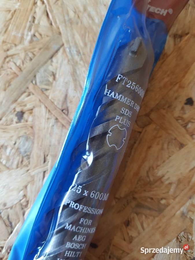 WIERTŁO DO BETONU SDS PLUS UDAROWE 25x600 mm Głogowa
