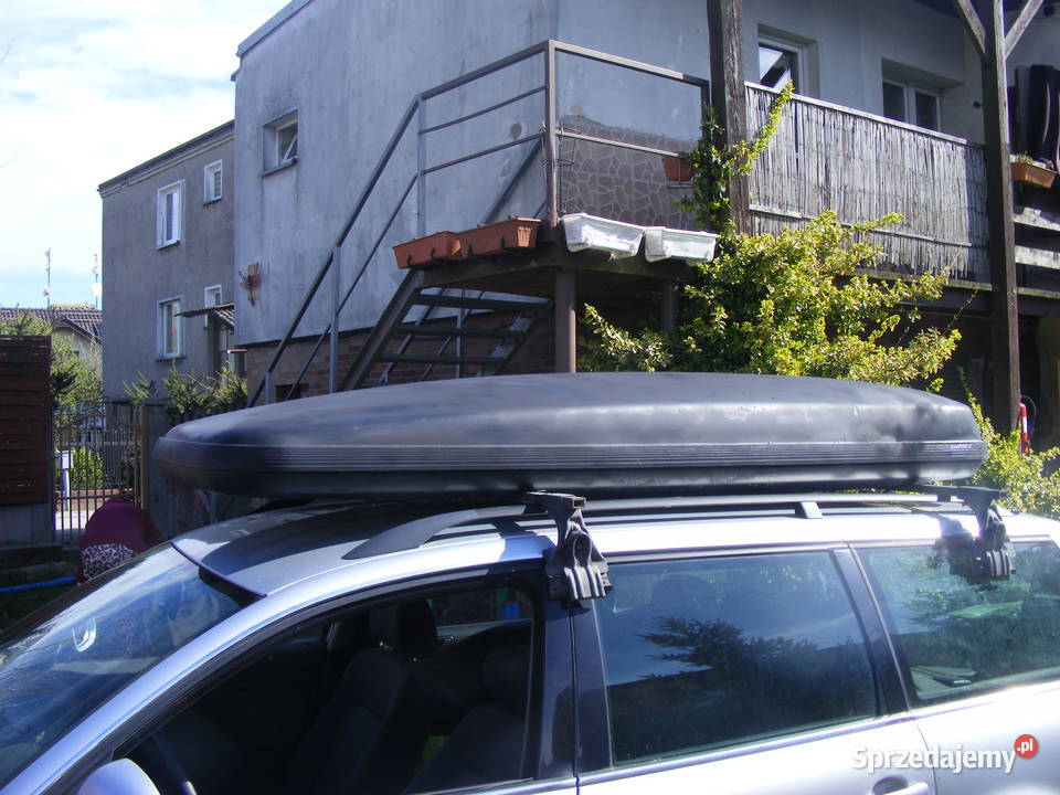 Pojemny BOX dachowy 550 l Bagażnik Thule kpl