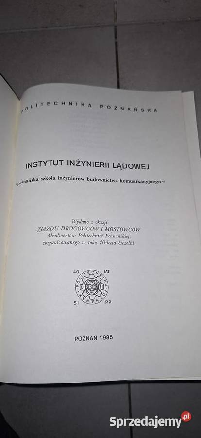 Unikat Spis Absolwentów Inżynierii Lądowej Leszno