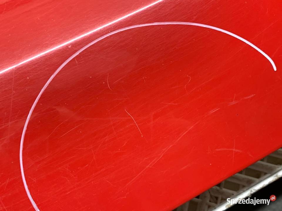 KLAPA TYŁ RENAULT TWINGO II Hatchback CZERWONY Klapy bagażnika