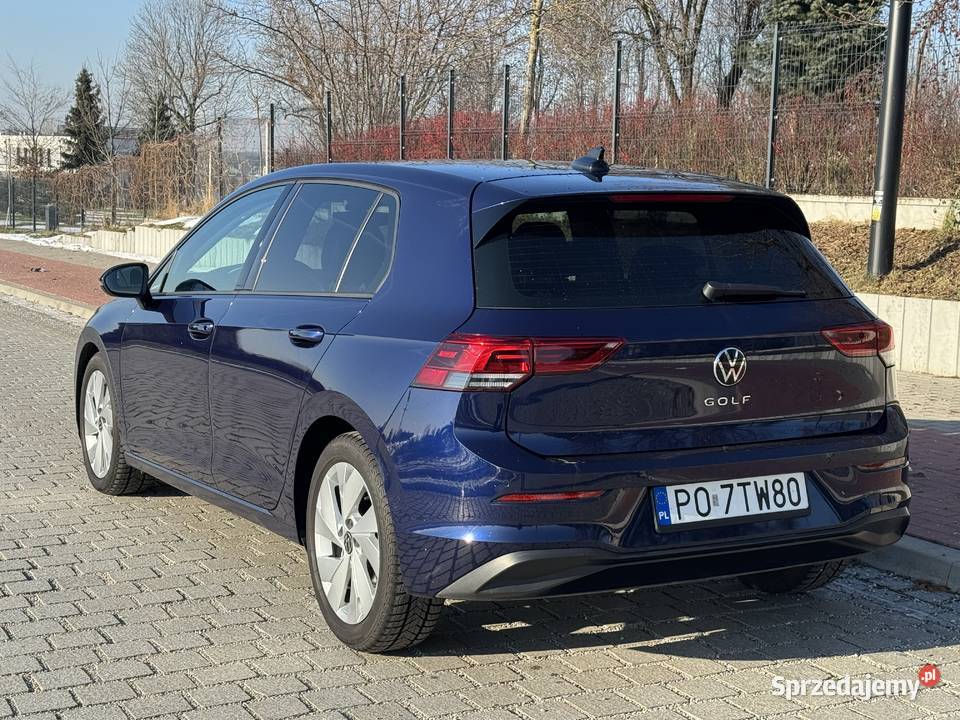 VW Golf 8 VIII 15TSi Salon Polska ASO Virtual manualna Poddębice sprzedam