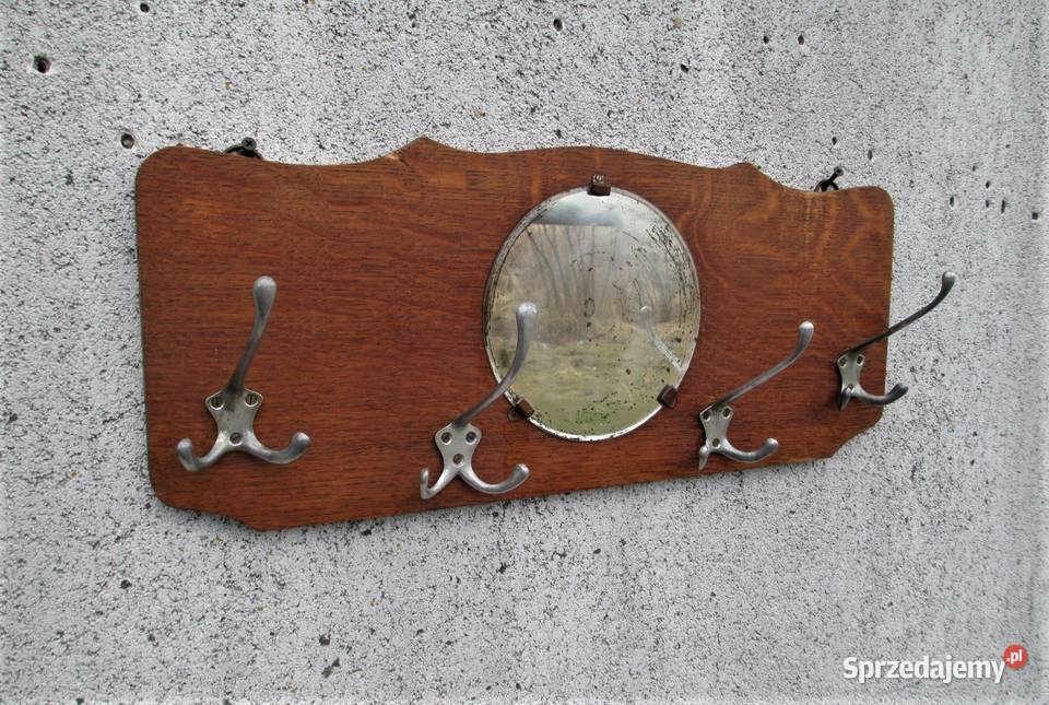 Wieszak ścienny lata 50 Lublin