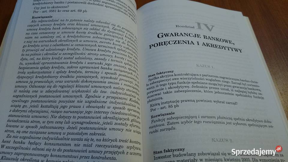 Kazusy z prawa bankowego z rozwiązaniami