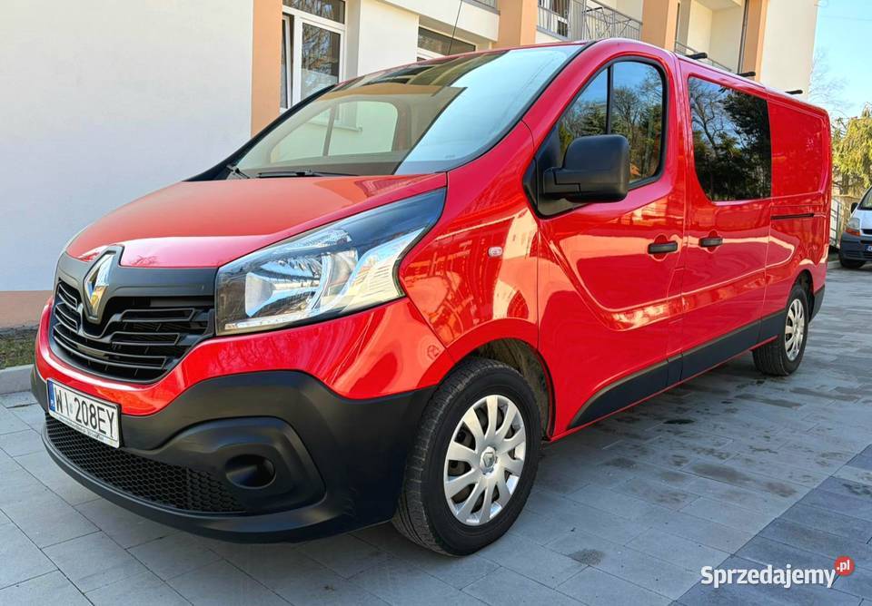 RENAULT TRAFIC 6osób 16DCi116 115tkm FV23 garażowany Jaśkowice sprzedam