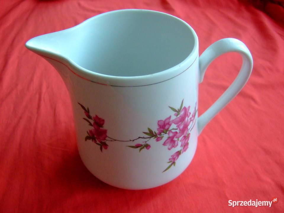 Dzbanek mlecznik duży porcelana 1 szt. CHINY PRL