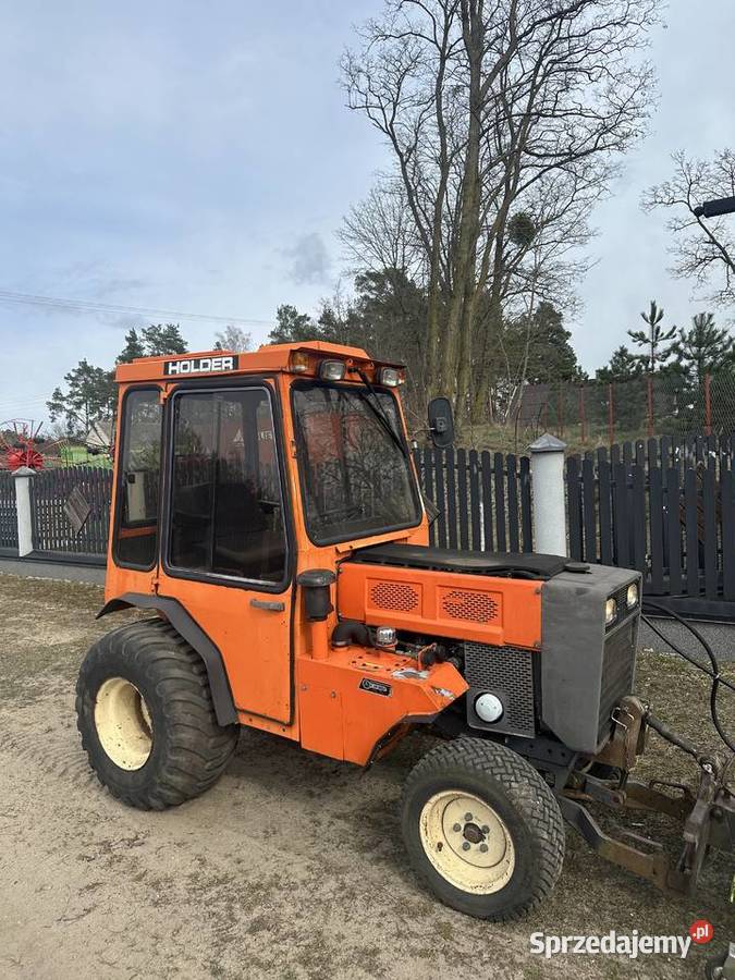 Mini Ciągnik Holder P70 z szczotką Łyse