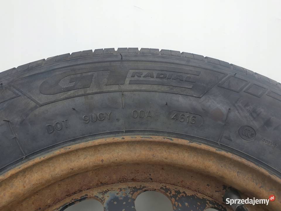 Peugeot Citroen KOŁO ZAPASOWE zapas 19565 R15 Samochodowe Rudka sprzedam