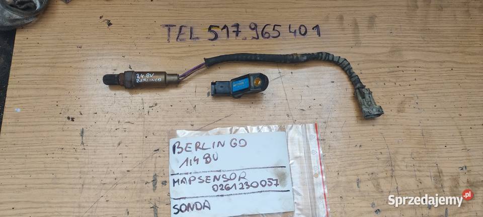 CITROEN BERLINGO PEUGEOT PARTNER 14 8V sonda Kielce sprzedam