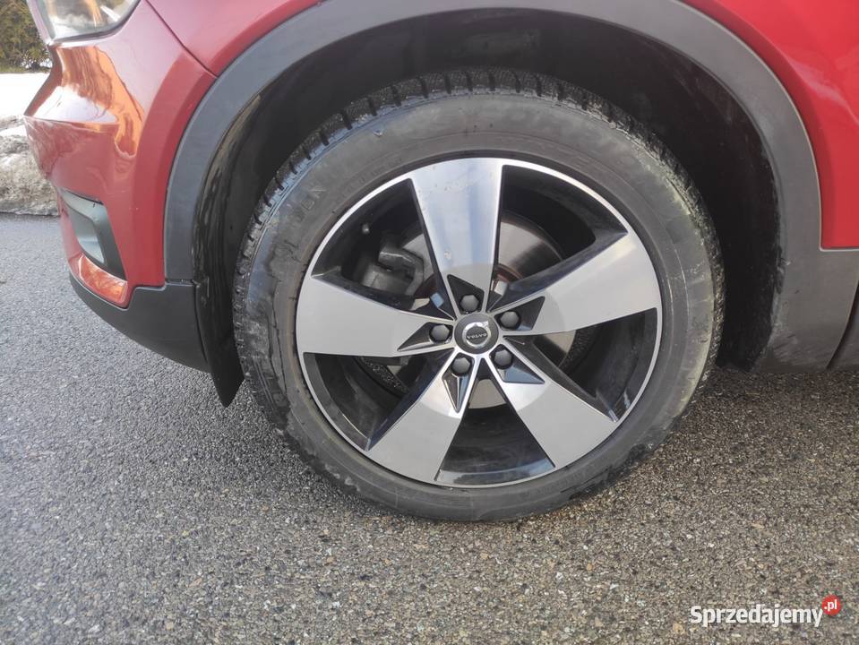 Volvo XC40 2019 20 197 AWD automat przebieg 43700km Zawiercie
