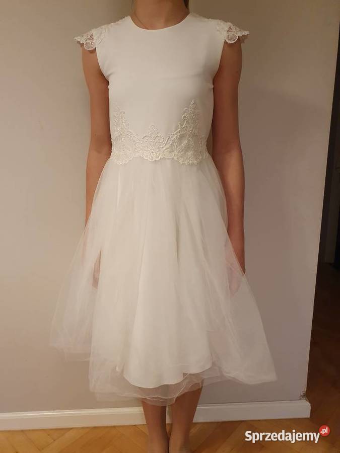 Elegancka sukienka pokomunijna Warszawa