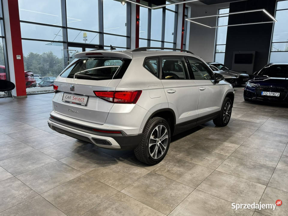 Seat Ateca Style 15TSI 150 DSG 2023 r salon I srebrny Myślenice