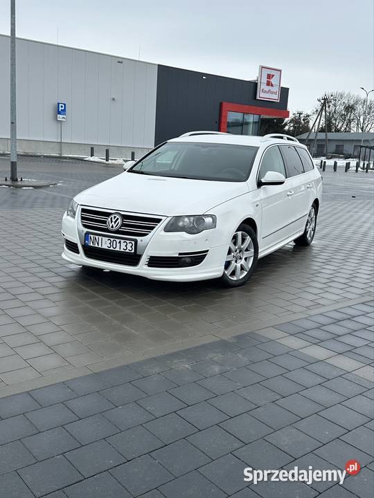 Passat b6 Rline Webasto alcantara dobrze biały Zakręcie