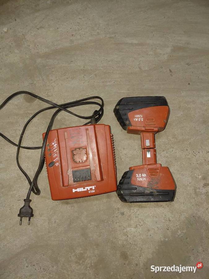 Ładowarka Hilti dwie baterie Pozostałe Wojsławice