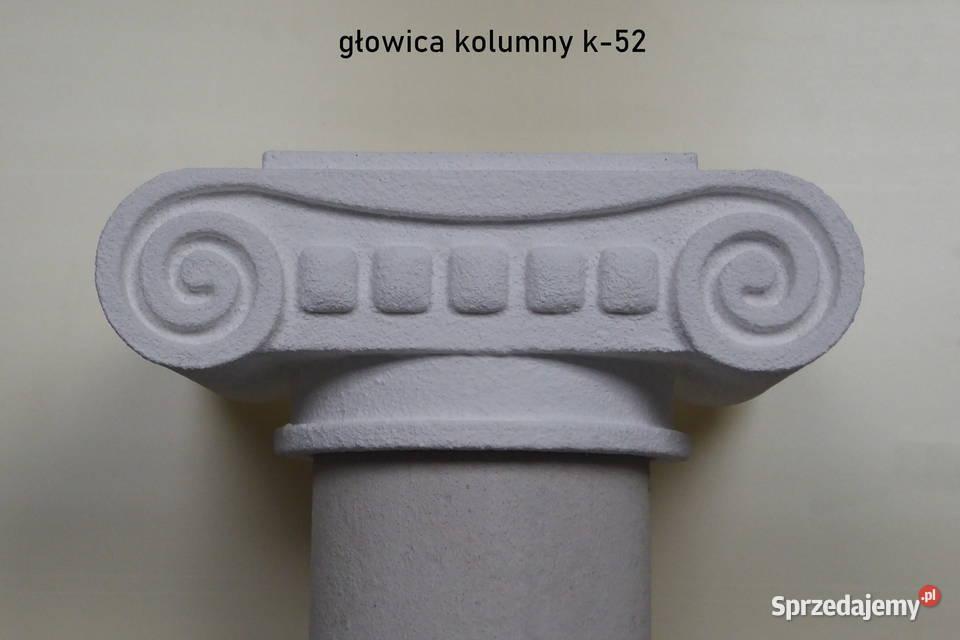 głowica kolumny ze styropianu k52 sztukateria Koszalin sprzedam
