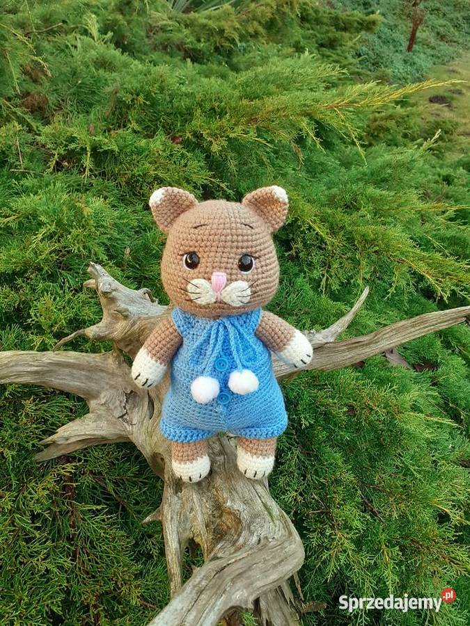 Kot kotek na szydełku Nakło nad Notecią sprzedam