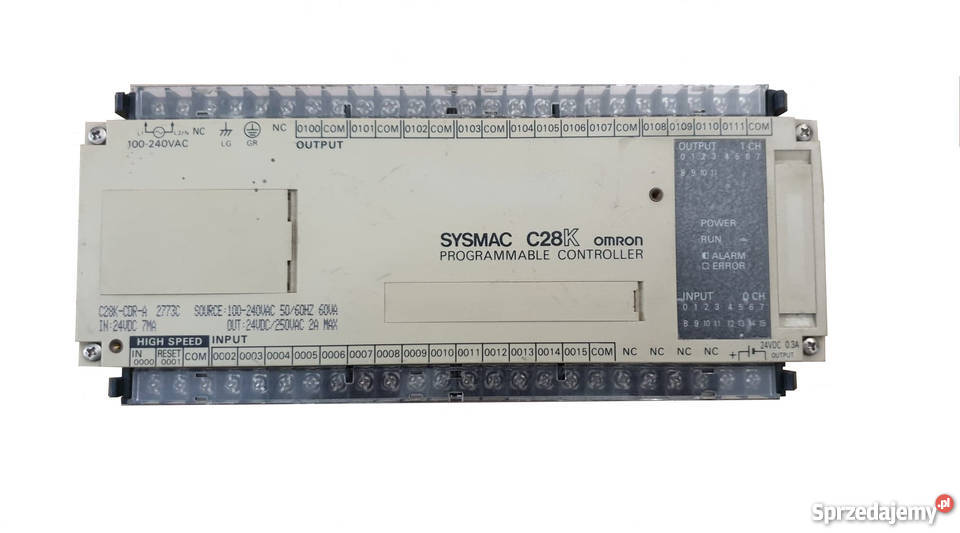 Sterownik PLC Omron Sysmac C28KCDRA Pozostałe Marszowice