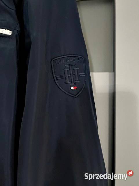 Tommy Hilfiger kurtka męska granatowa kaptur