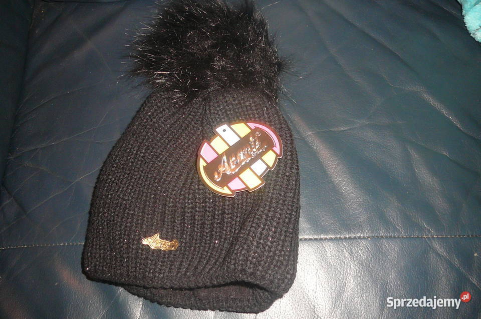 Czapka czarna Avanti Nowa sprzedam