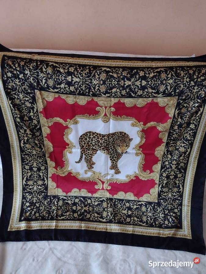 Włoska ekskluzywna apaszka biznesowaVintage NOWA Dla kobiet Kraków