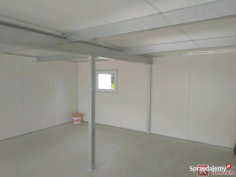 Garaż tynkowany OCIEPLANY Kaczyce