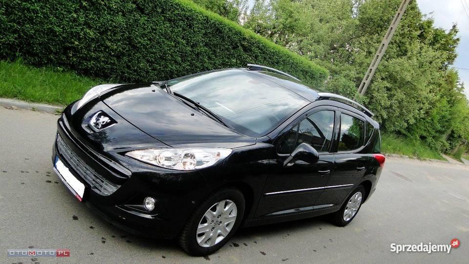 Peugeot 207 SW Szklany Dach Nawigacja 16 HDI Bus serwisowany w ASO mazowieckie Warszawa