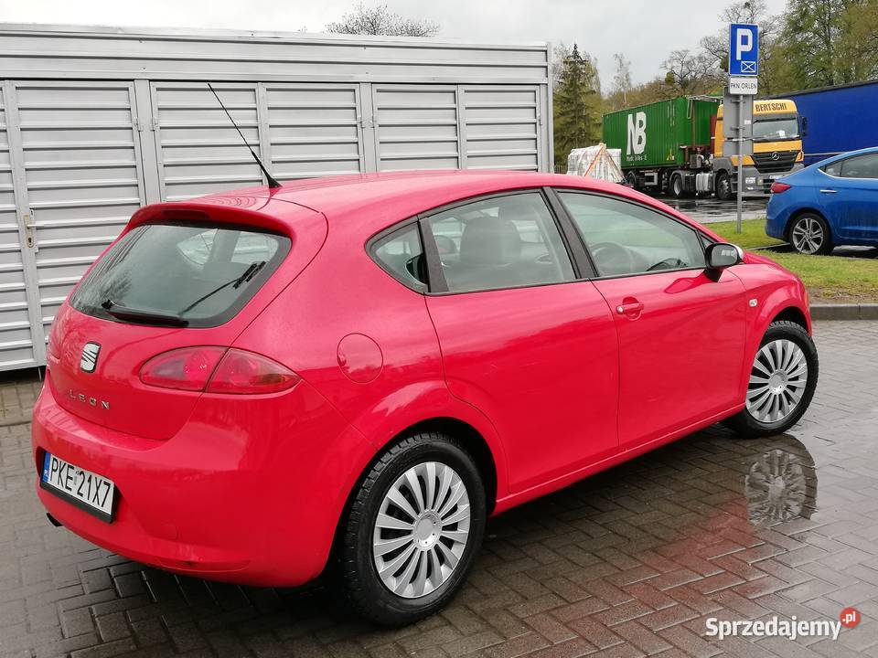 Seat Leon ii 16 MPi Zarejestrowany Anglik Klima 1598cm3 Słupca