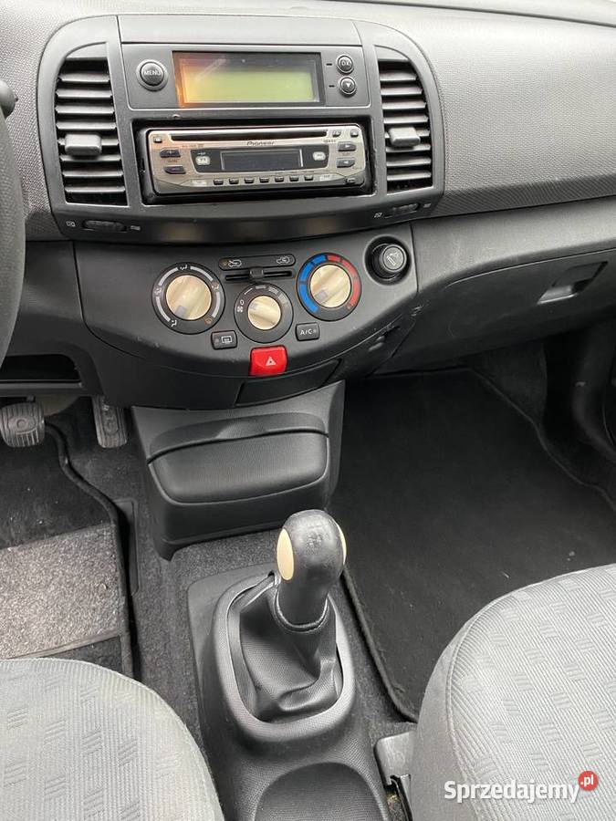 Niska Nissan Micra 2004 mazowieckie Błonie