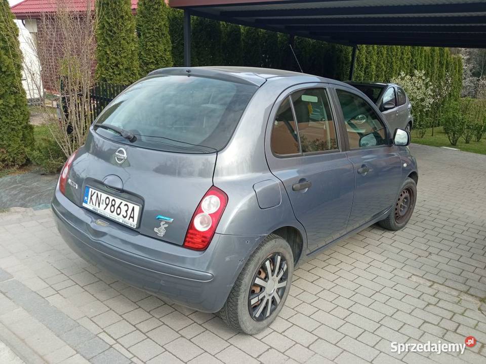 Nissan Micra K12 2010 80 małopolskie Nowy Sącz