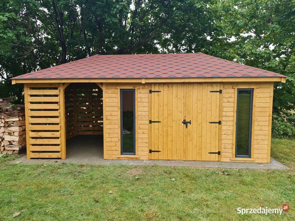 Domek narzędziowy 3x6 ogrodowy Domek drewniany Częstochowa