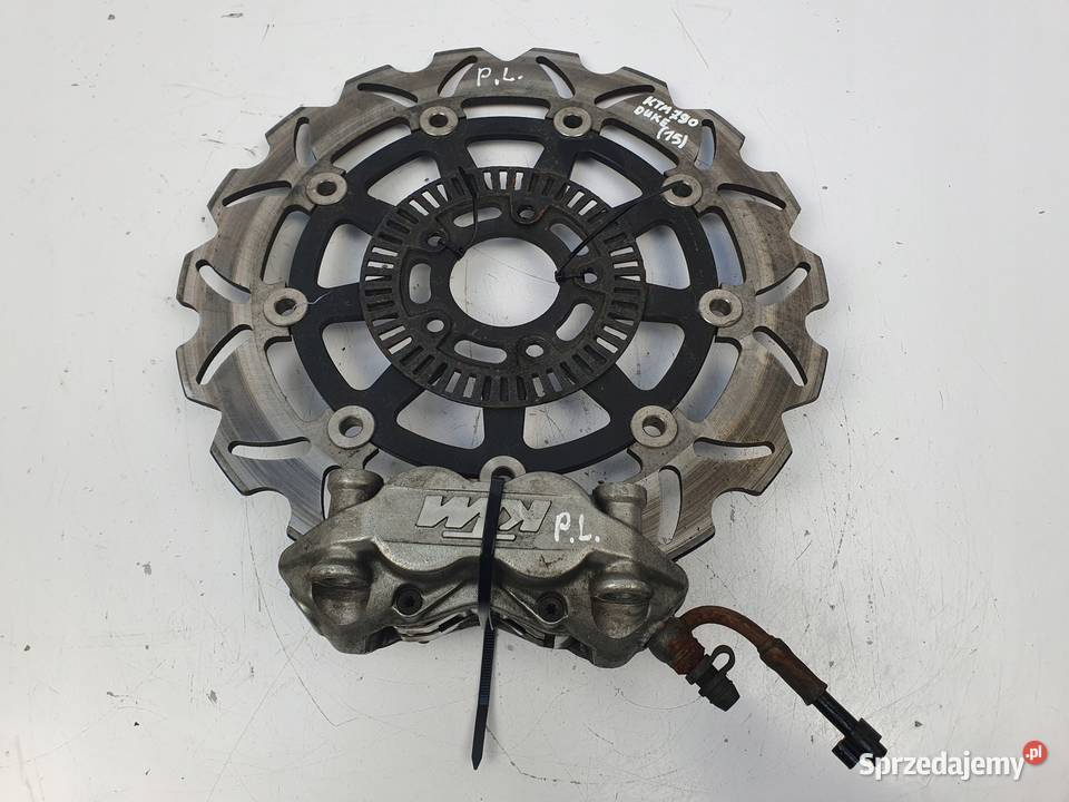 LEWA TARCZA HAMULCOWA ZACISK PRZÓD KTM Duke 790 Chełm