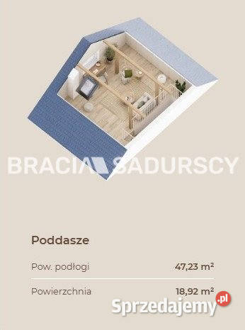 Dom bliźniak Gaj 112m2 cegła małopolskie