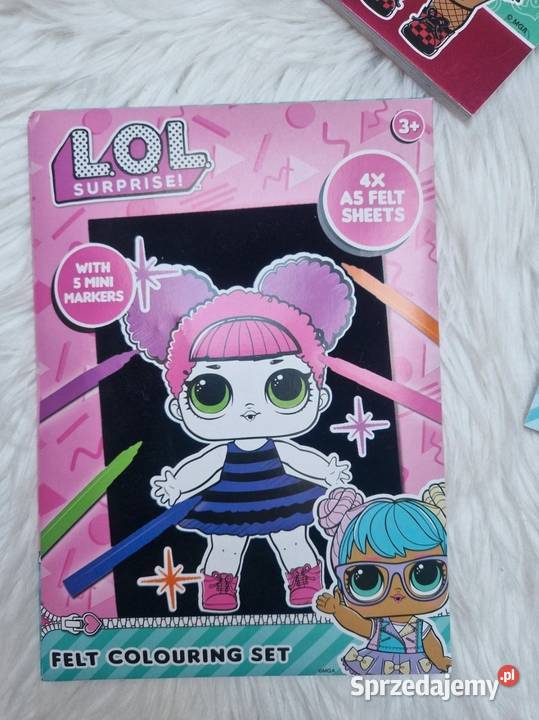 Nowe Kolorowanka naklejki i wydrapywanka LOL Kobylanka sprzedam