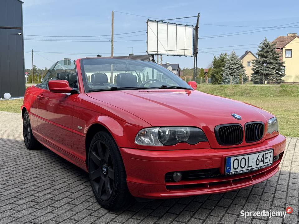 Bmw 323 CI Kabriolet piękny stan Rzędowice