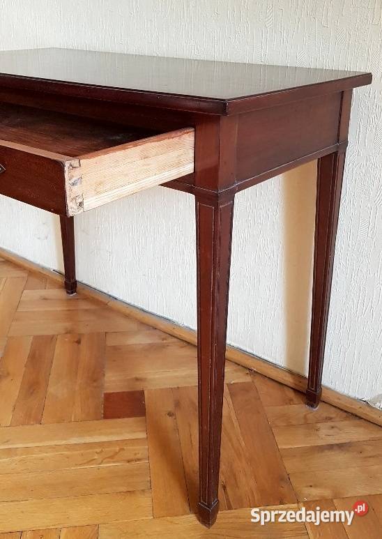 Mahoniowa konsola z szufladami Meble Bydgoszcz