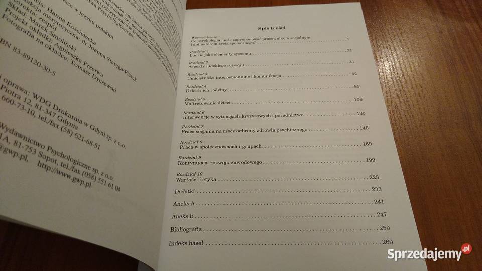 Psychologia pracowników socjalnych Carole Sutton Gdańsk