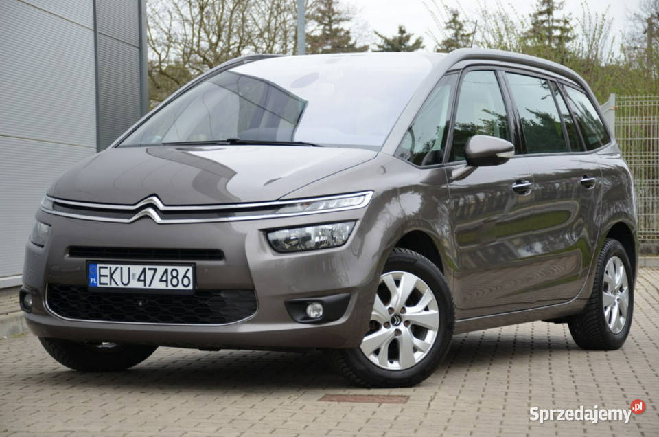 Citroen C4 Grand Picasso 16Blue HDI 120 Parnoama system Start-Stop łódzkie Kutno