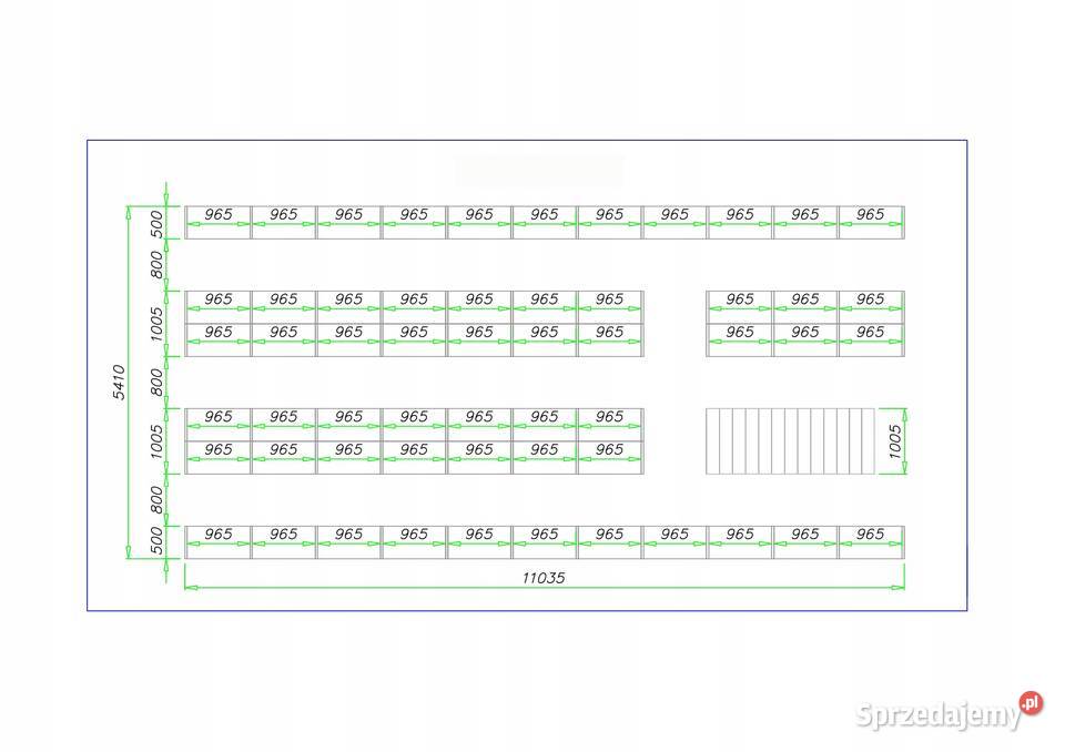 ANTRESOLE MAGAZYNOWE AM3 60 m2 REGAŁ PÓŁKOWY pomorskie Lębork