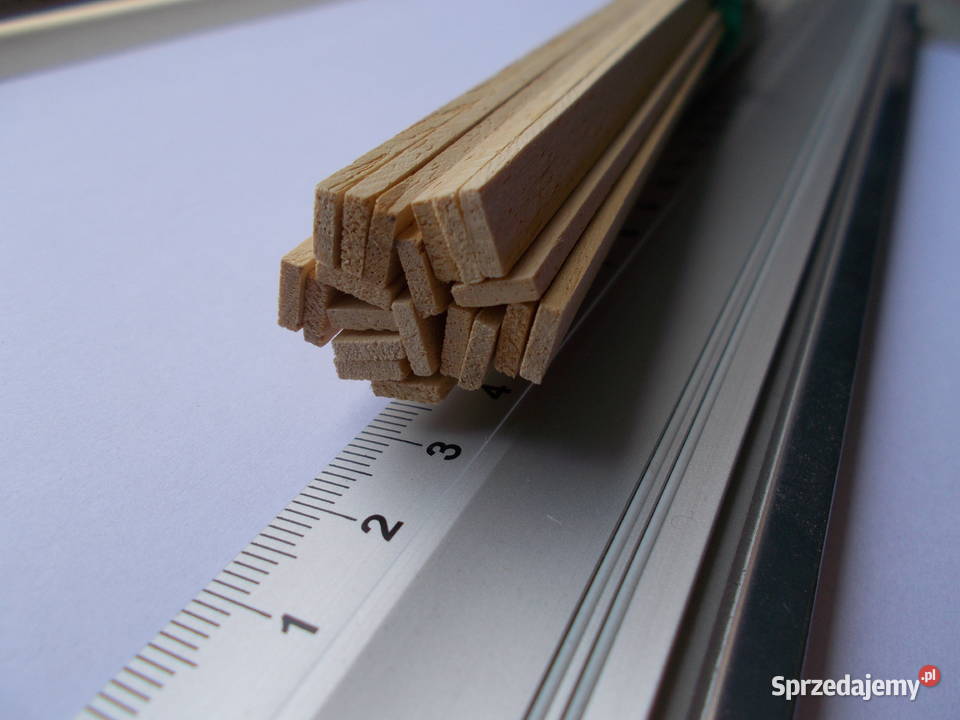 Deski deseczki kołki modelarskie balsa drewno Modelarstwo Ruda Śląska