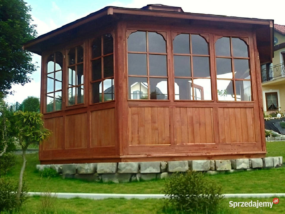 ALTANA 15 SZKLANA ALTANKA OGRODOWA DOMEK Parzymiechy