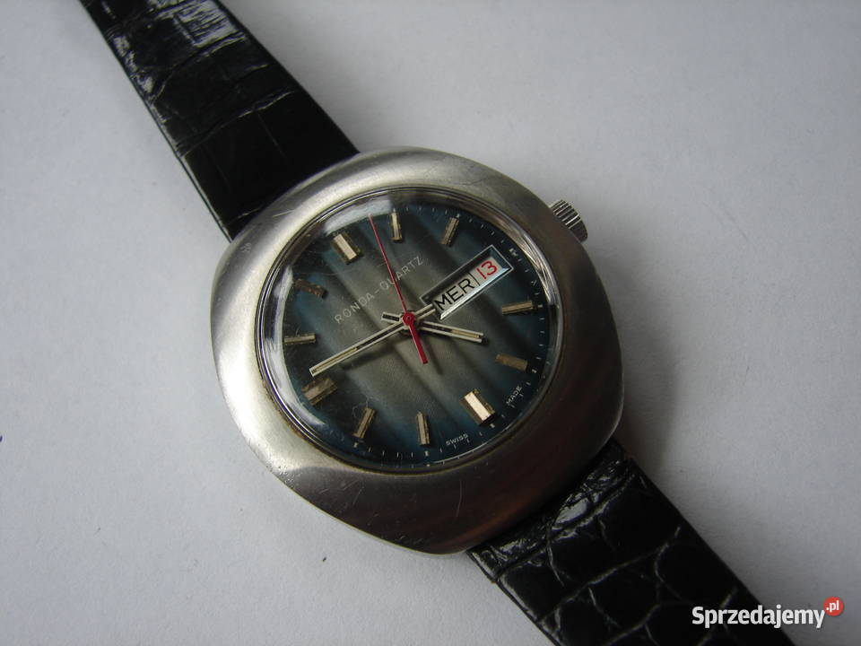 Ronda Quartz stary zegarek z lat 70 tych